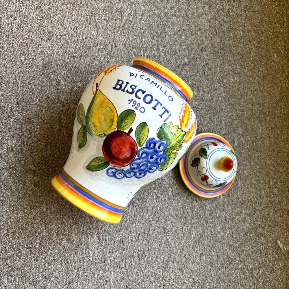 DERUTA ITALY GINGER JAR